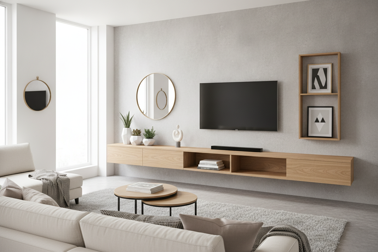 I Scoured Pinterest for Floating TV Stand Ideas (These 4 Actually Work)