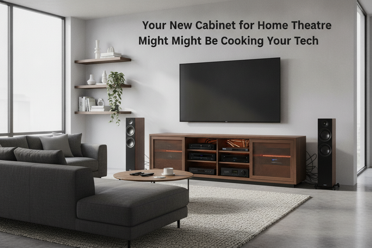 Your New Cabinet for Home Theatre Might Be Cooking Your Tech