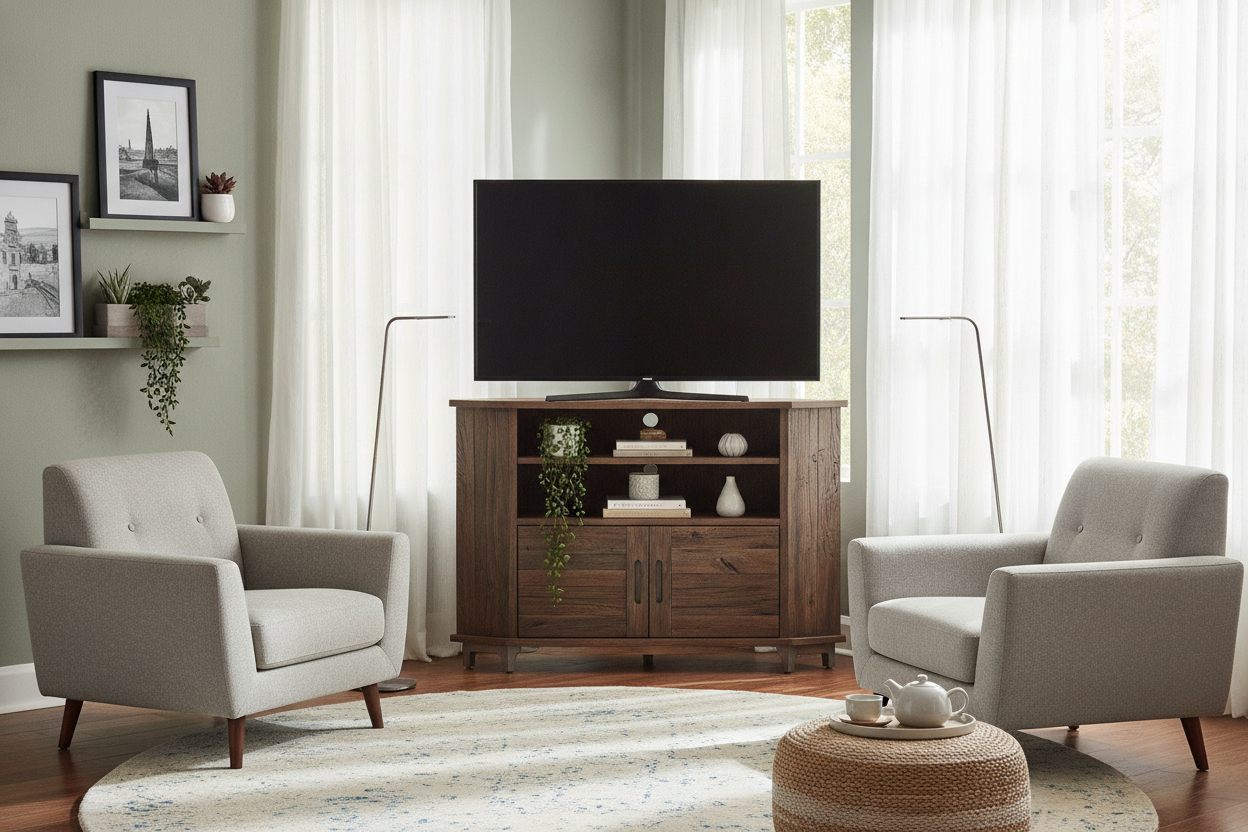 Why Your Corner Entertainment Center 60 Inch TV Setup Looks So Awkward