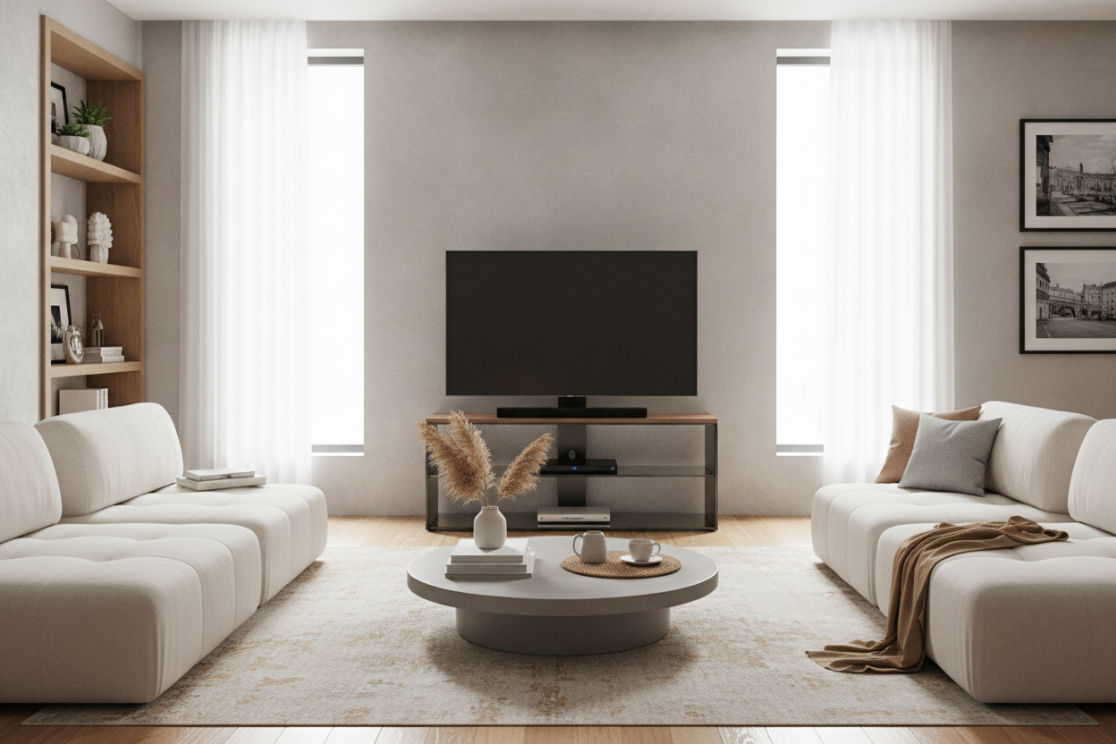 I Trusted My 65-Inch TV to a Universal TV Stand Home Depot Sells