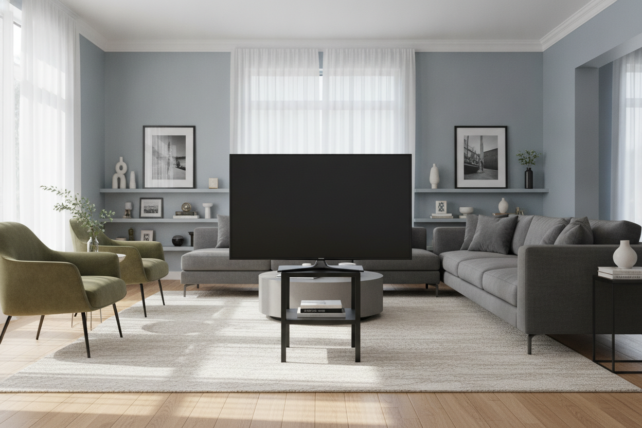Most Walmart TV Stands 50 Inch TVs Sit On Are Way Too Small