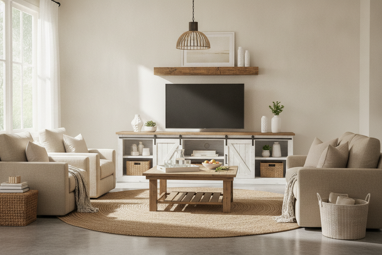 Is the Farmhouse Entertainment Center Walmart Sells Actually Chic?