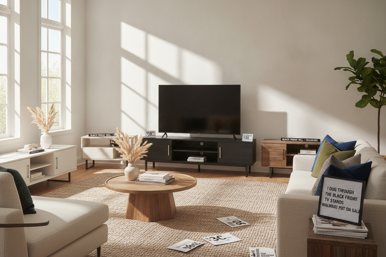 I Dug Through the Black Friday TV Stands Walmart Put on Sale