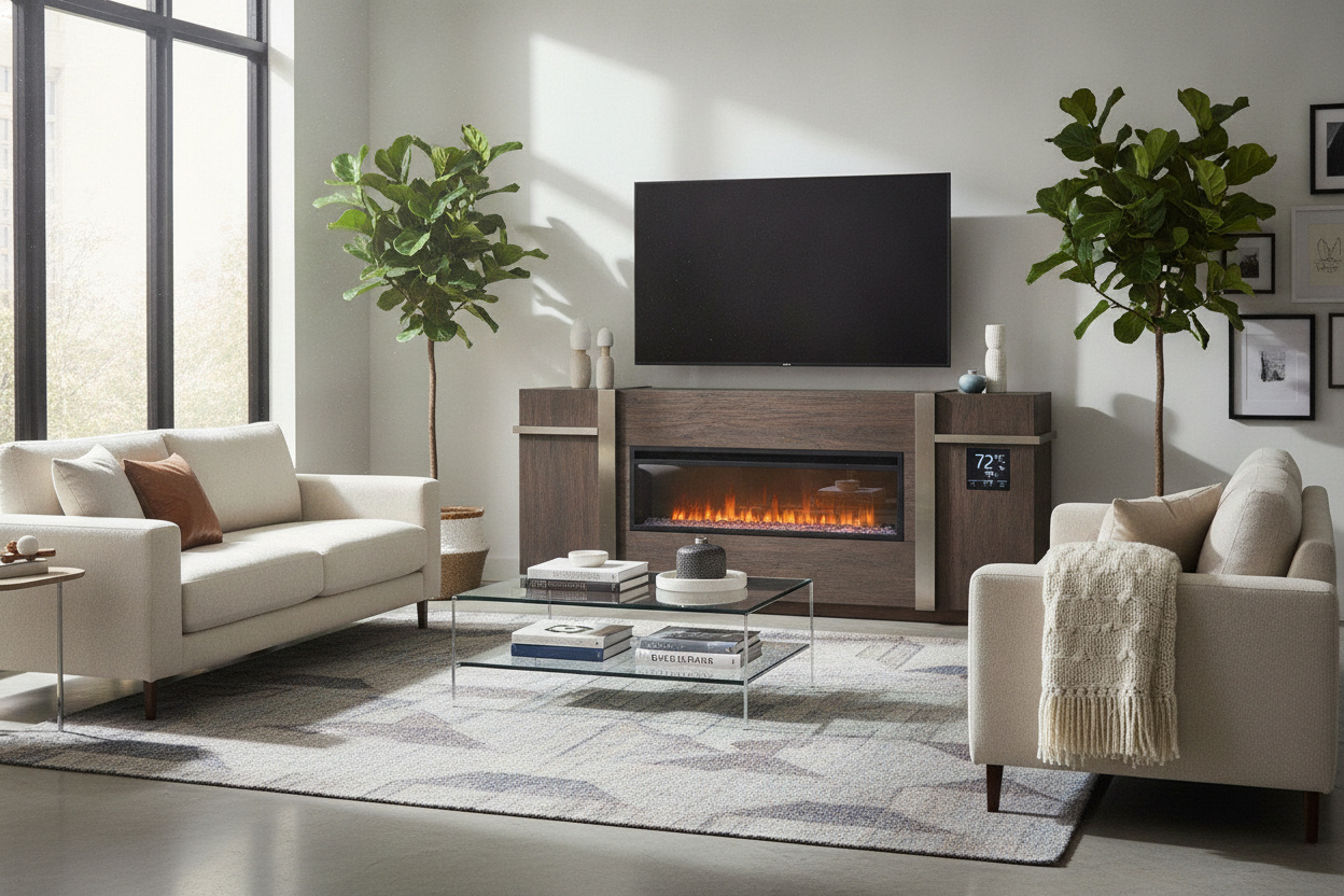 Does That Costco Fireplace TV Stand Actually Heat Your Room?