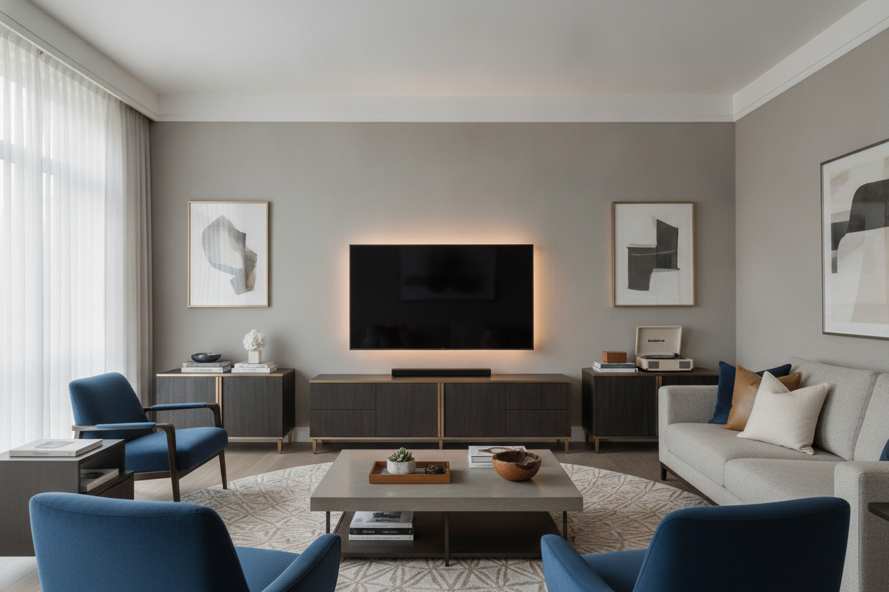 Your LED Lit TV Stand Doesn't Have to Look Like a Twitch Stream