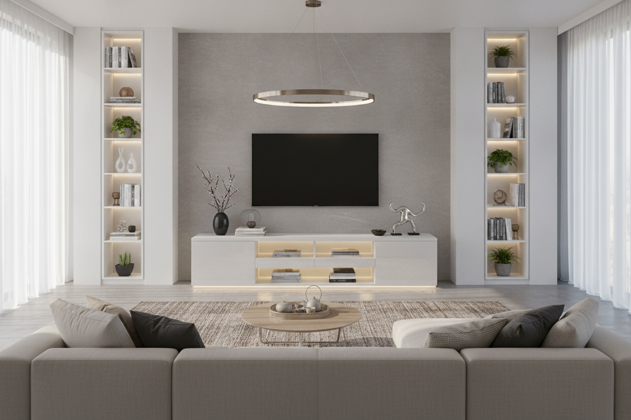Can an LED White TV Stand Actually Look Sophisticated?