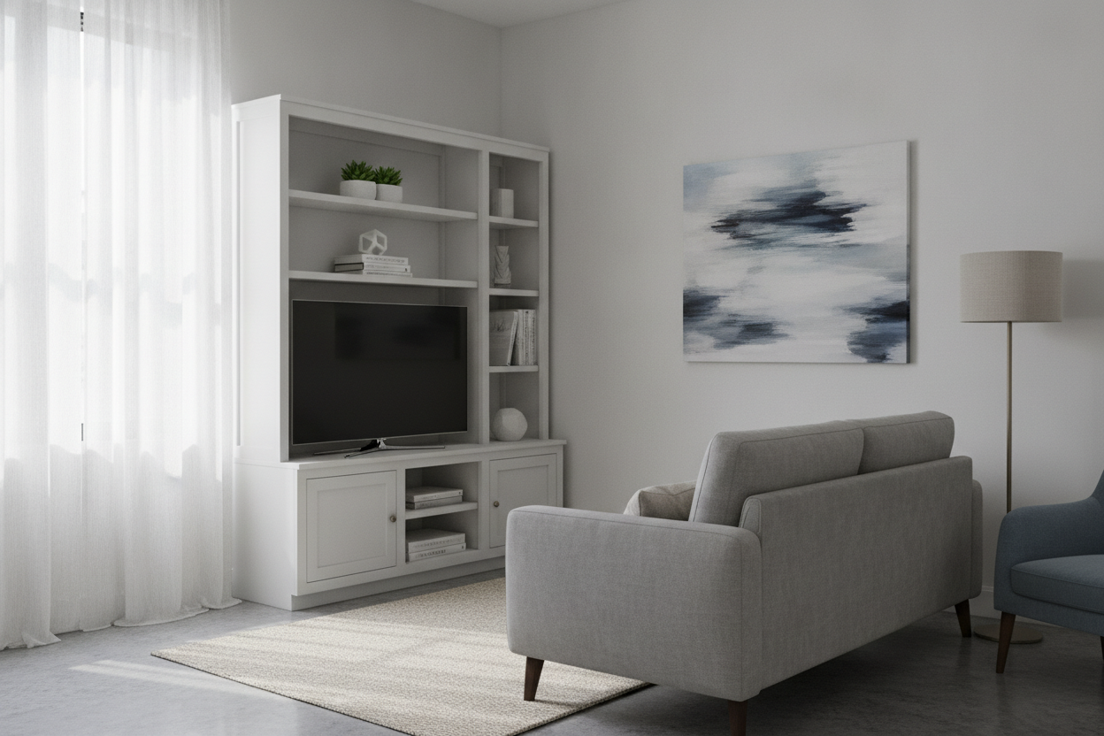 I Refused to Crane My Neck: Why I Bought a TV Stand White Tall