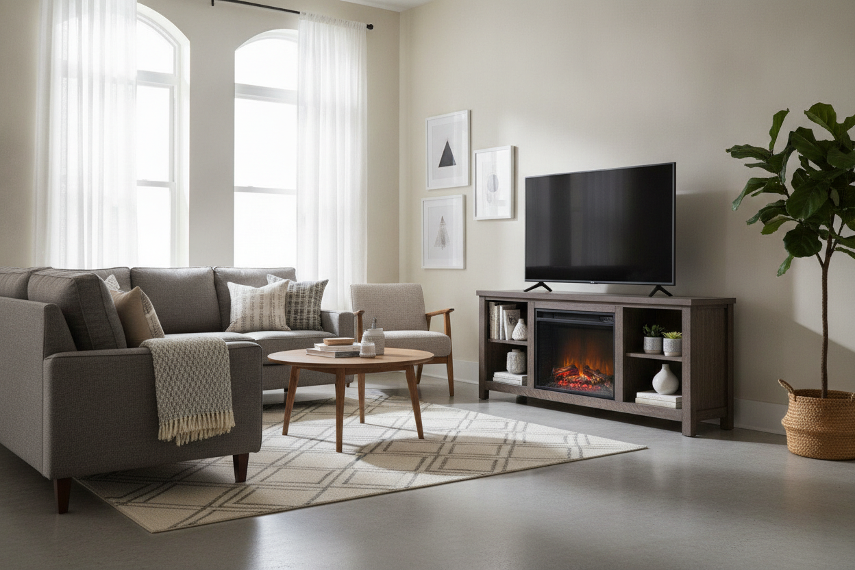 Is a Sauder Fireplace TV Stand Worth the Assembly Headache?