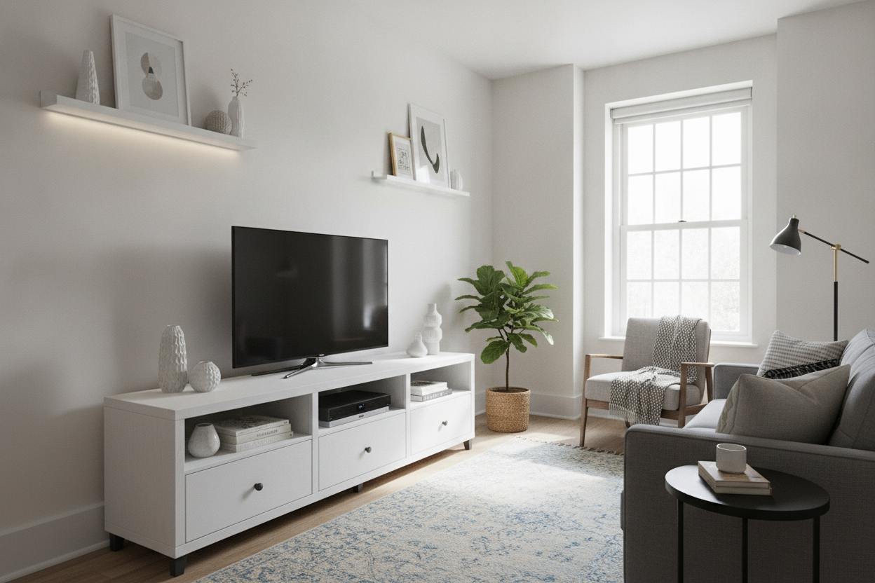 The 44 Inch TV Stand Is the Unsung Hero of Small Apartments