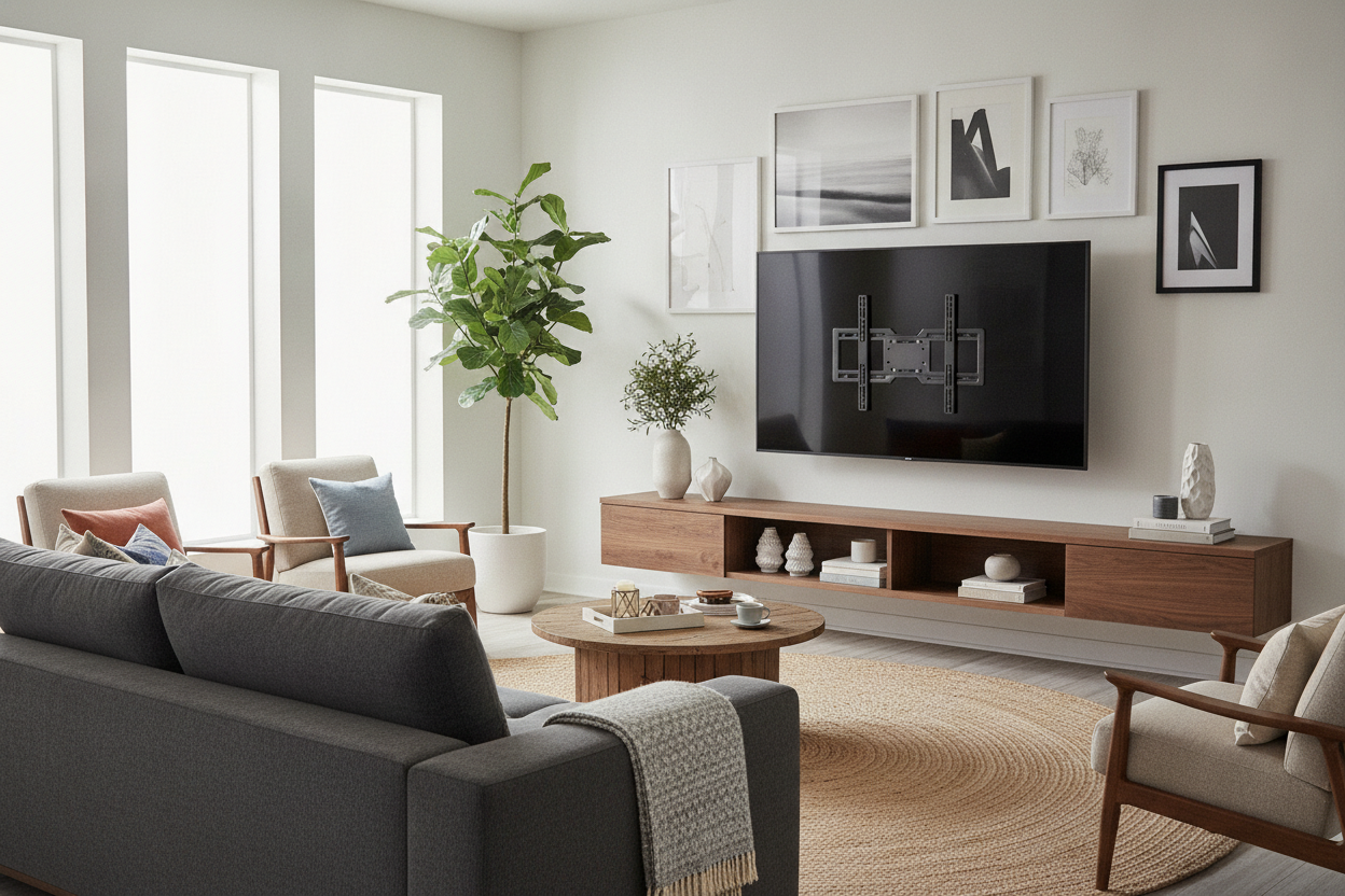 Why I Trusted My 100lb Screen to an 85 Inch TV Mount Stand