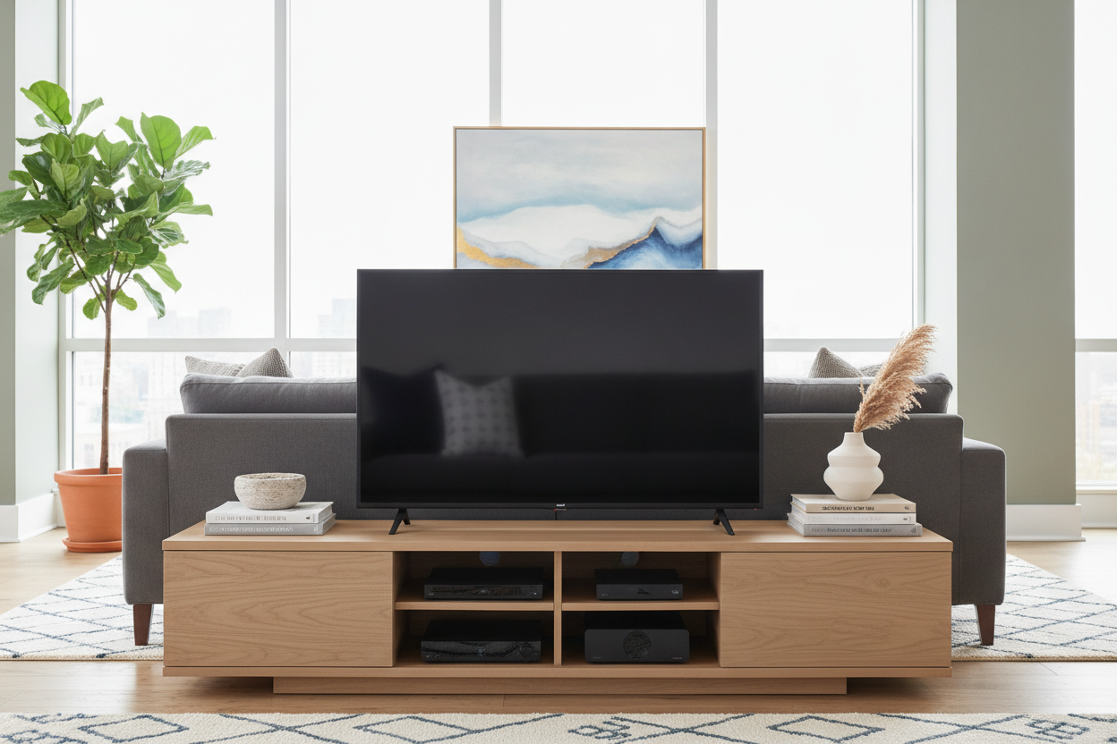 Your TV Console is Too Low (Why You Need a 30 Inch Height TV Stand)