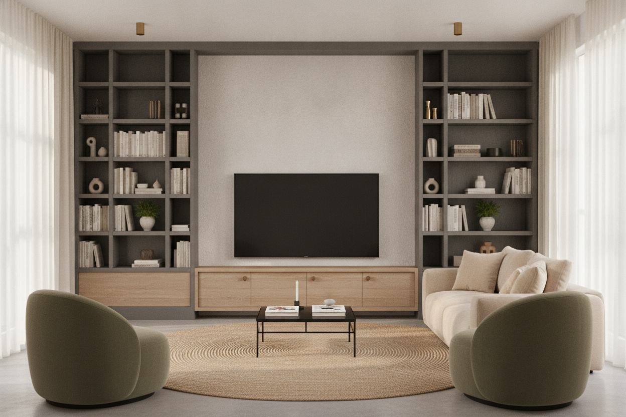 Stop Trying to Hide Your Living Room TV (Do This Instead)