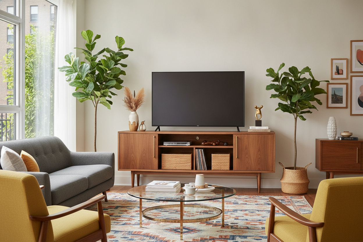 Why the Lemington TV Stand Is the Only Mid-Century Fake I Endorse