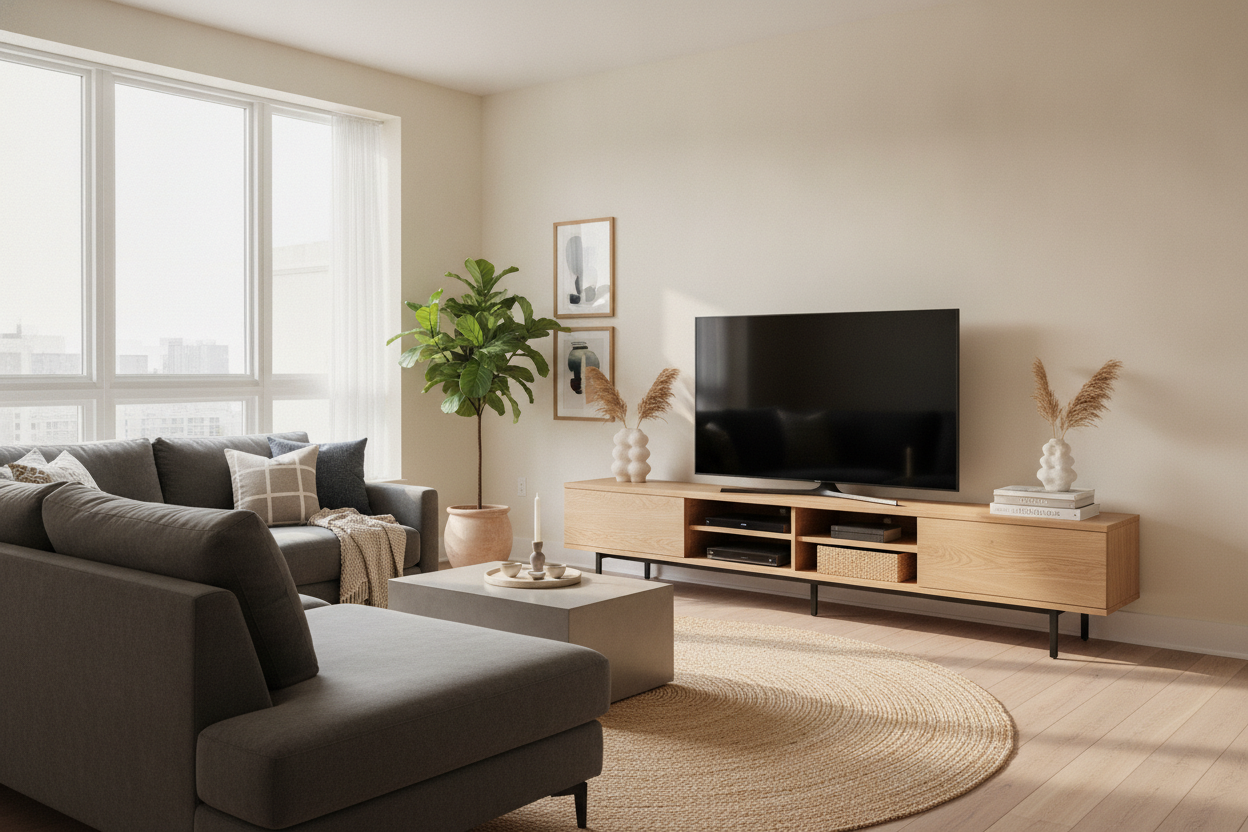 Why the Beatrix TV Stand Is the Only 70-Inch Console I'll Recommend