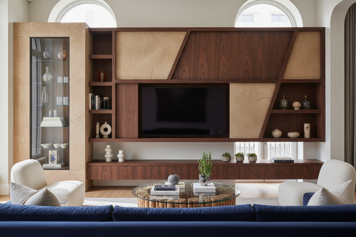 My Contractor Hated My TV Showcase Design In Wall (But I Love It)