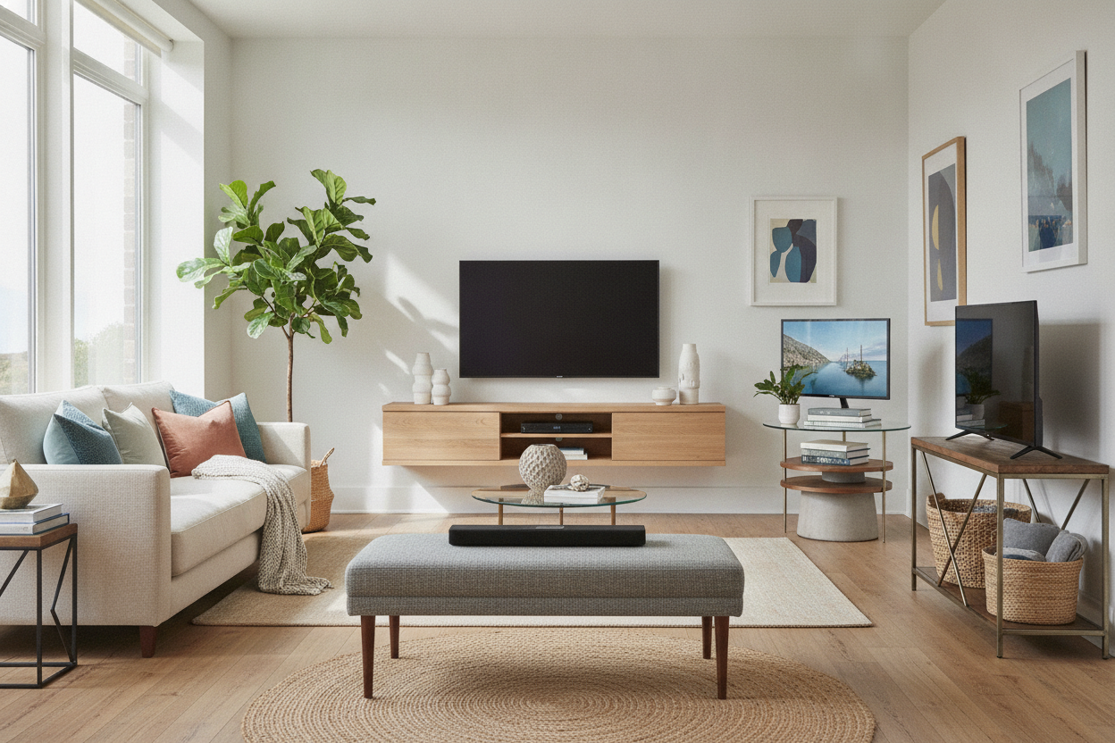The 4 Best Types of Tables for TV (That Aren't Ugly Consoles)
