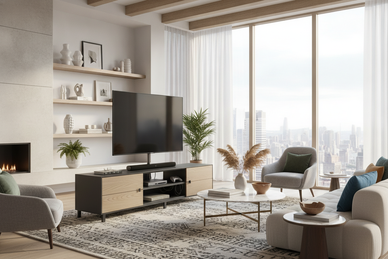 I Found the Best Stand for TV (And It Hides Every Single Cable)