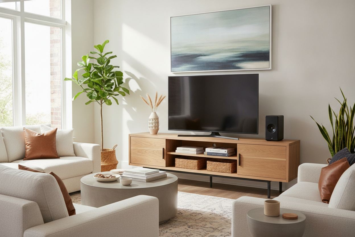 Stop Letting Your Media Console for 70 Inch TV Look Like a Sports Bar