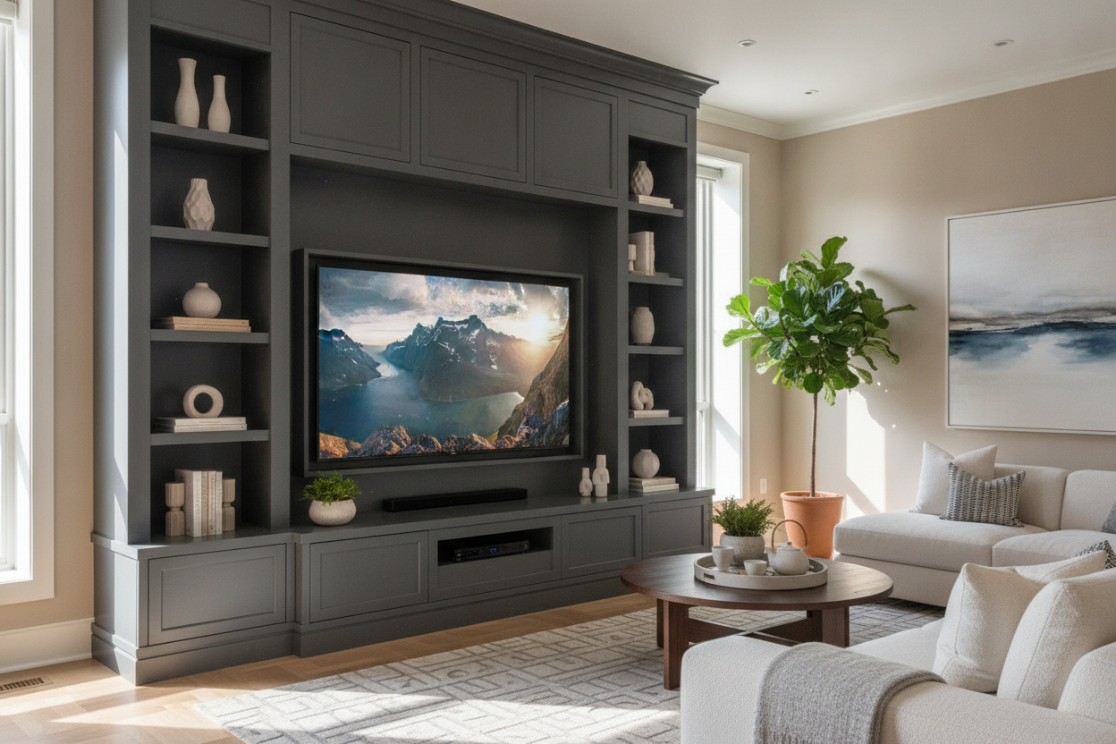 I Found an Entertainment Center 70 Inch TV Screens Actually Look Good On