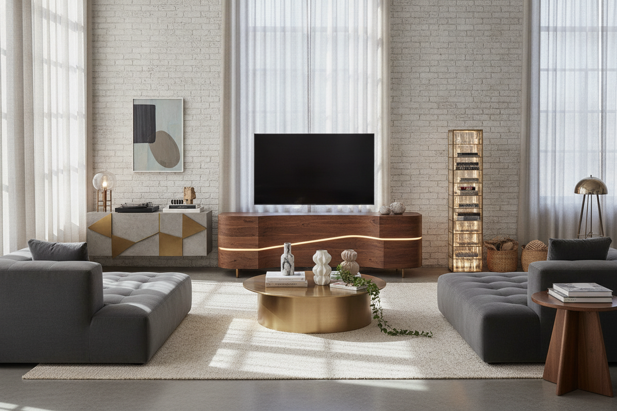 Why I Finally Ditched My Basic TV Stand for Unique Media Consoles