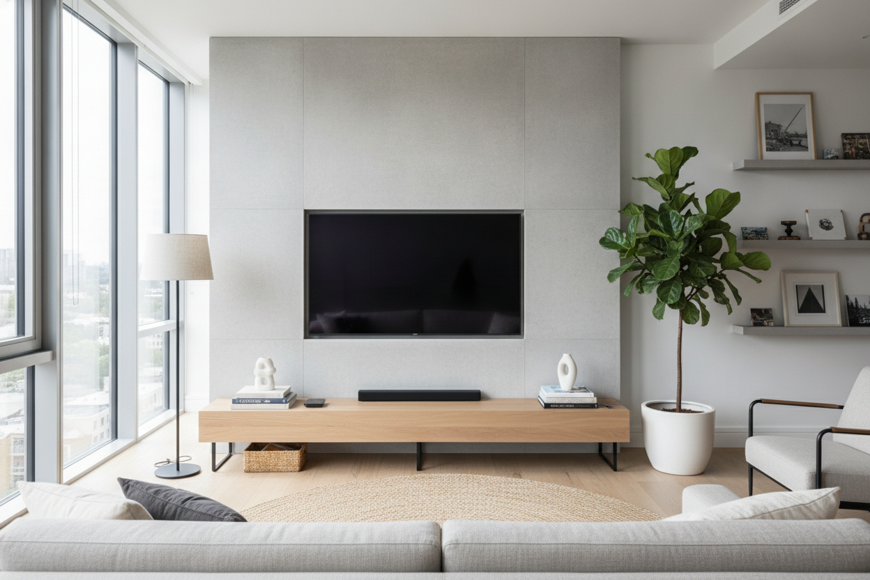 Stop Putting Bulky Cabinets Under TVs (Get a Thin TV Console)