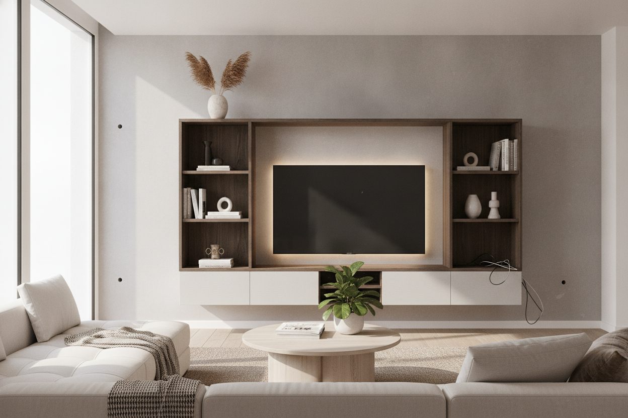 The 3 Mistakes Ruining Your Floating Entertainment Center Installation