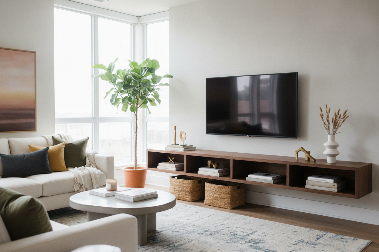 I Skipped the TV Console Table West Elm Pushed and Bought This Instead
