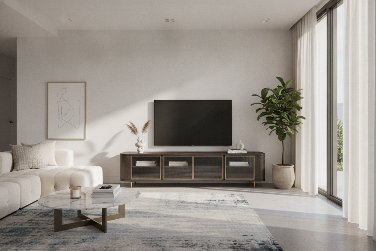 Why I Finally Dropped Serious Cash on a Designer TV Stand
