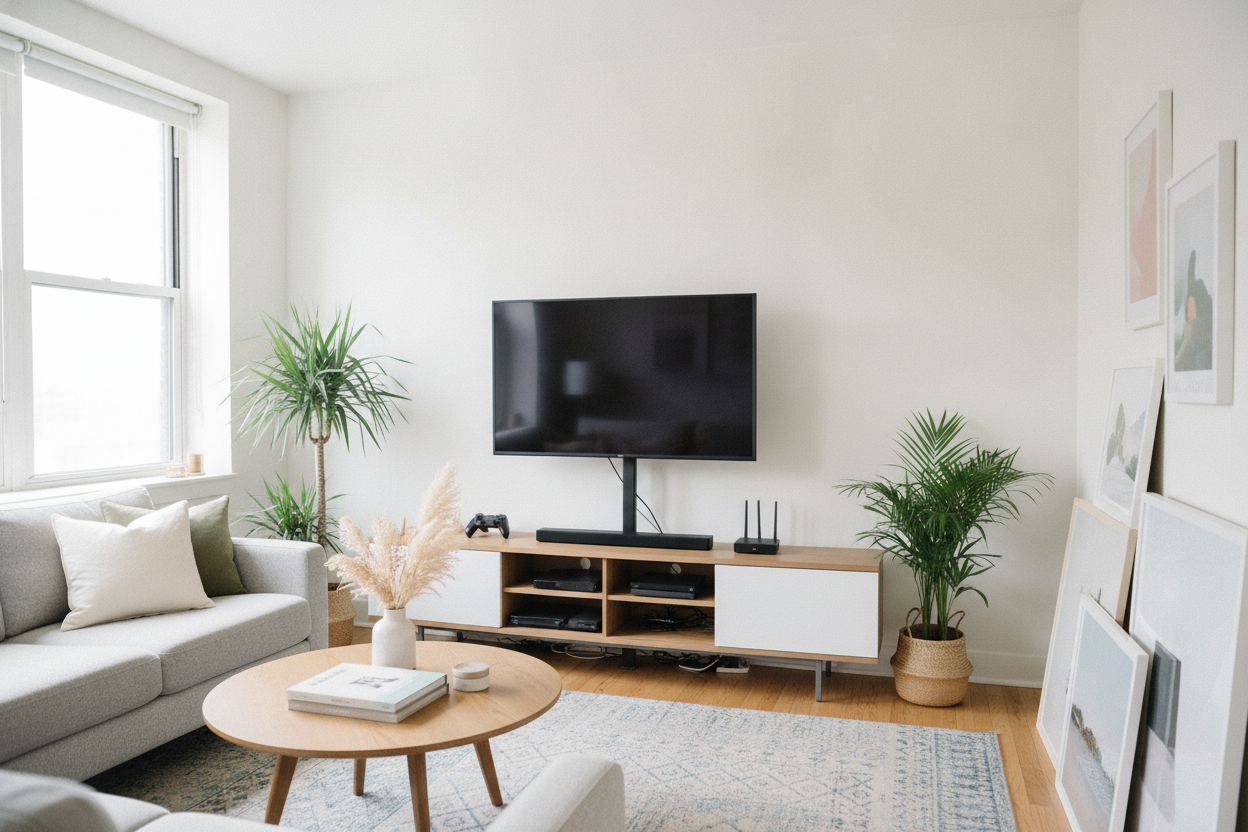 I Refuse to Find Studs, So I Bought an Entertainment Center TV Mount