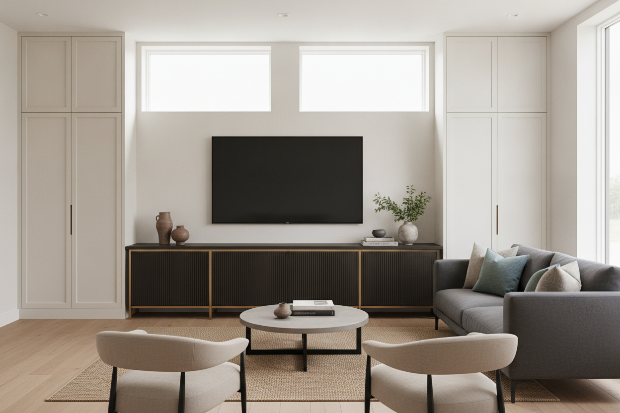 I'm Done With Open Shelves—Give Me a Console TV Cabinet