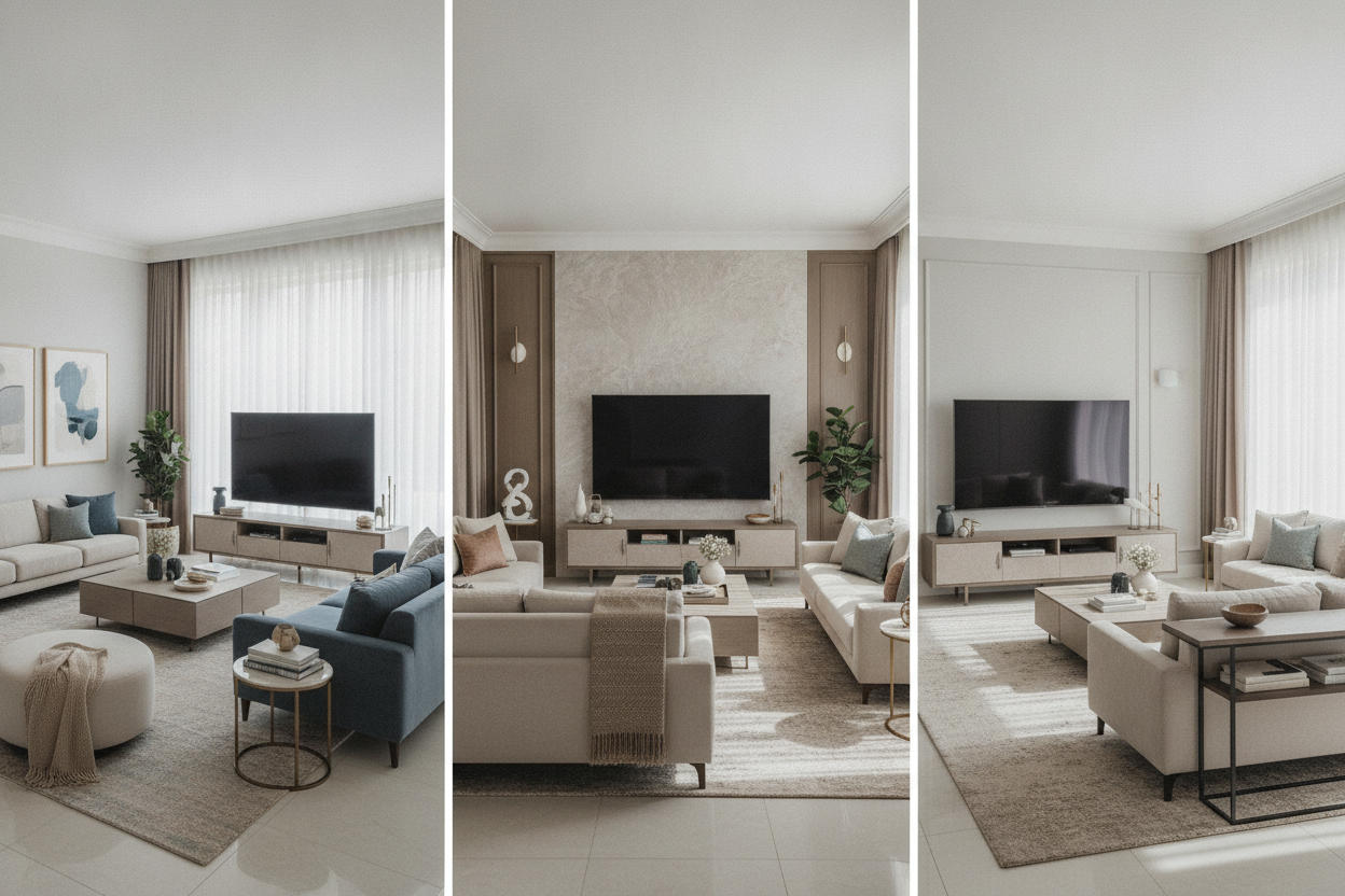 The Only 3 Layouts That Work With 82 Inch TV Stands