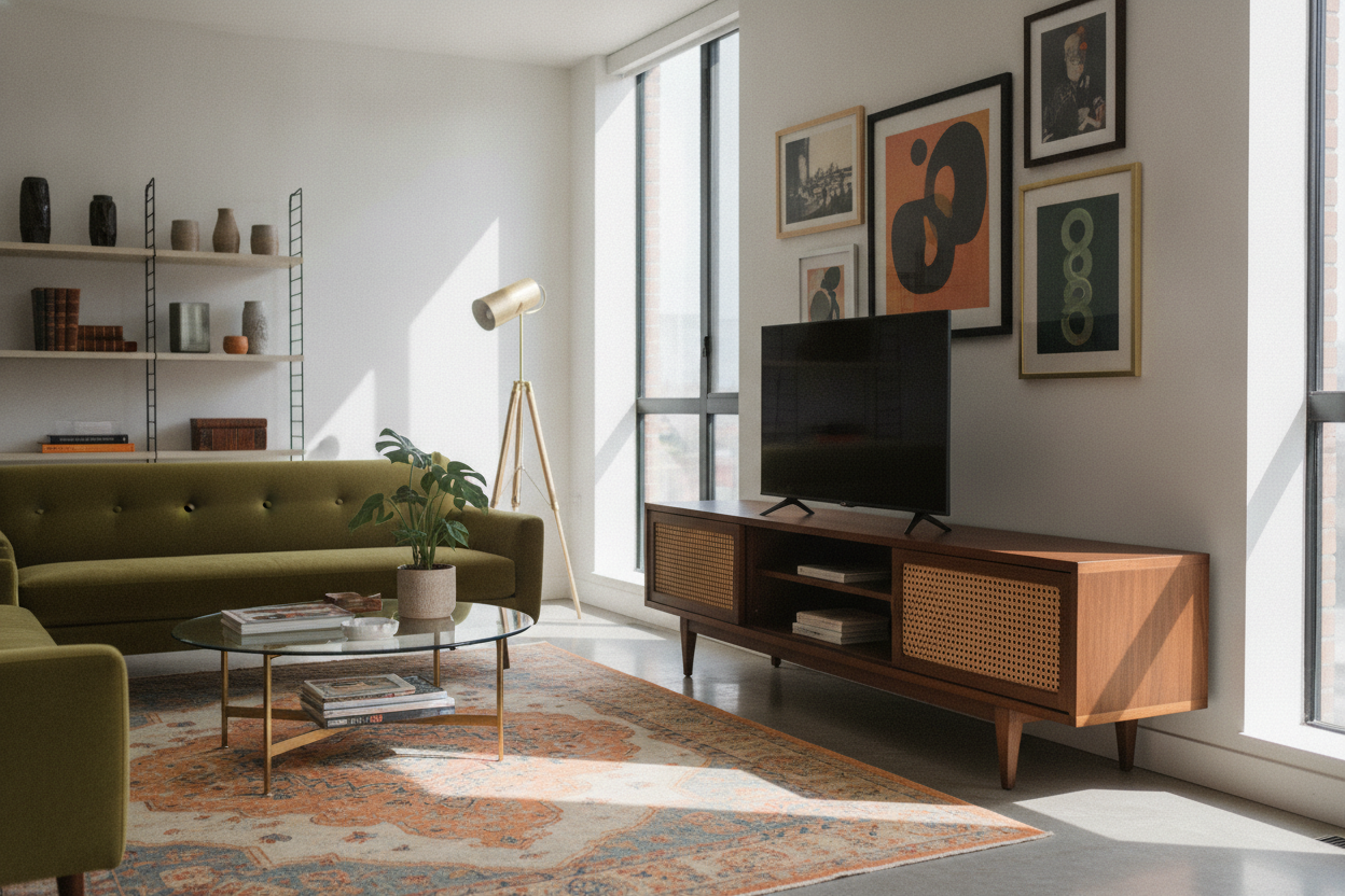Your Flat Screen Will Crush That Vintage Television Console (Here's a Fix)