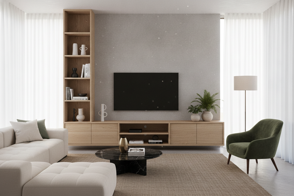 Can Entertainment Centers With Storage Actually Look Modern?
