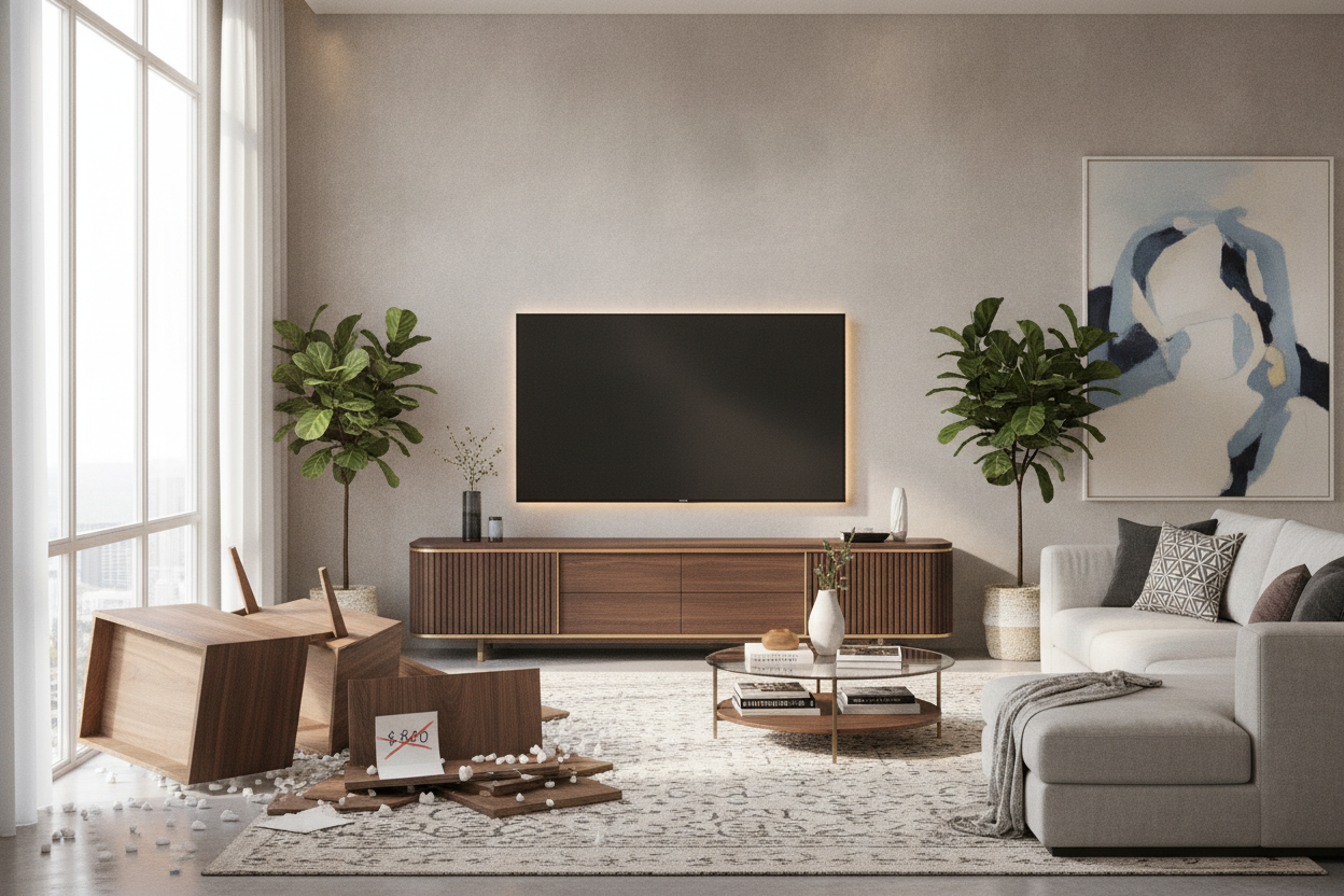 Why I Wasted $800 Before Ordering a TV Stand Custom Built