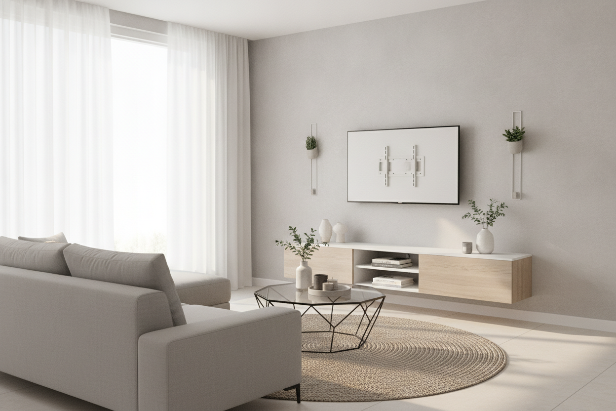 Why My Tiny Living Room Needed a Floating TV Stand Wall Mount