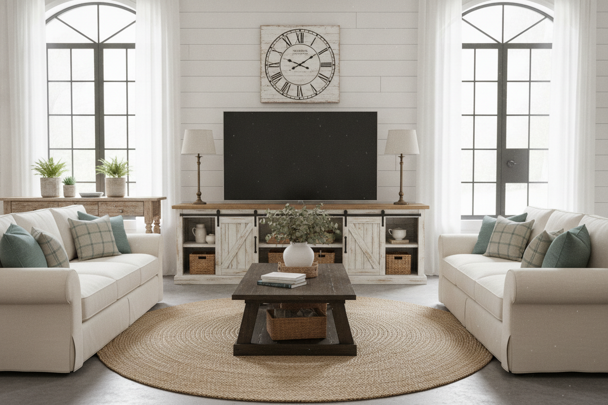Why Buying a Farmhouse TV Stand 75 Inch Is Surprisingly Hard