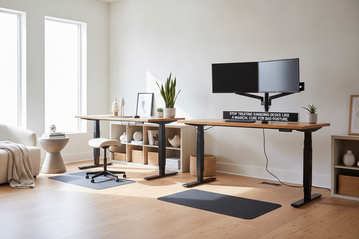 Stop Treating Standing Desks Like a Magical Cure for Bad Posture