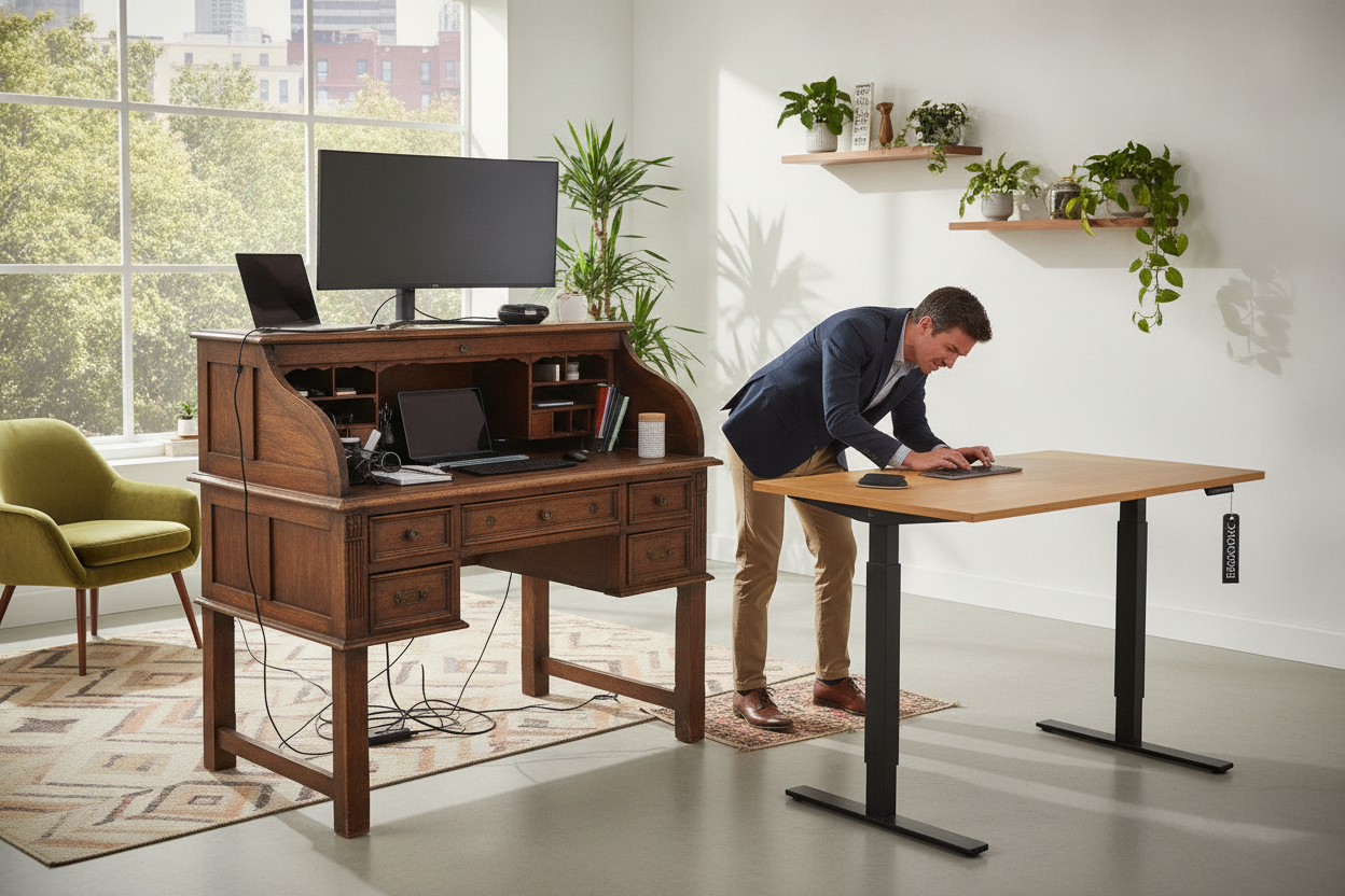 Why Buying a Real Antique Standing Desk Is a Terrible Idea