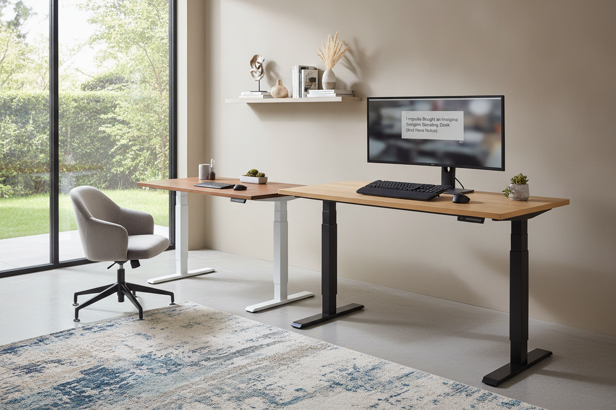 I Impulse Bought an Insignia Standing Desk (And Have Notes)