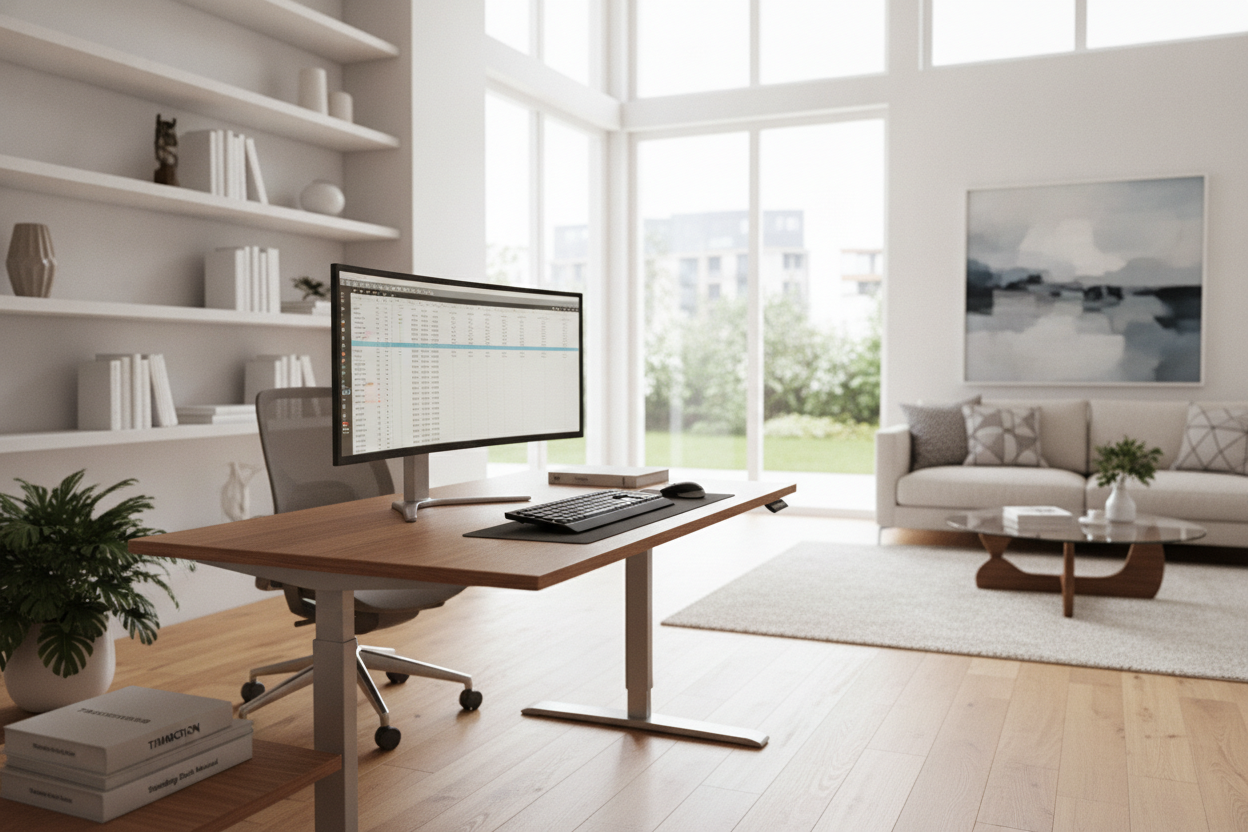 Why I Gutted My Cute Office for a TiMotion Standing Desk