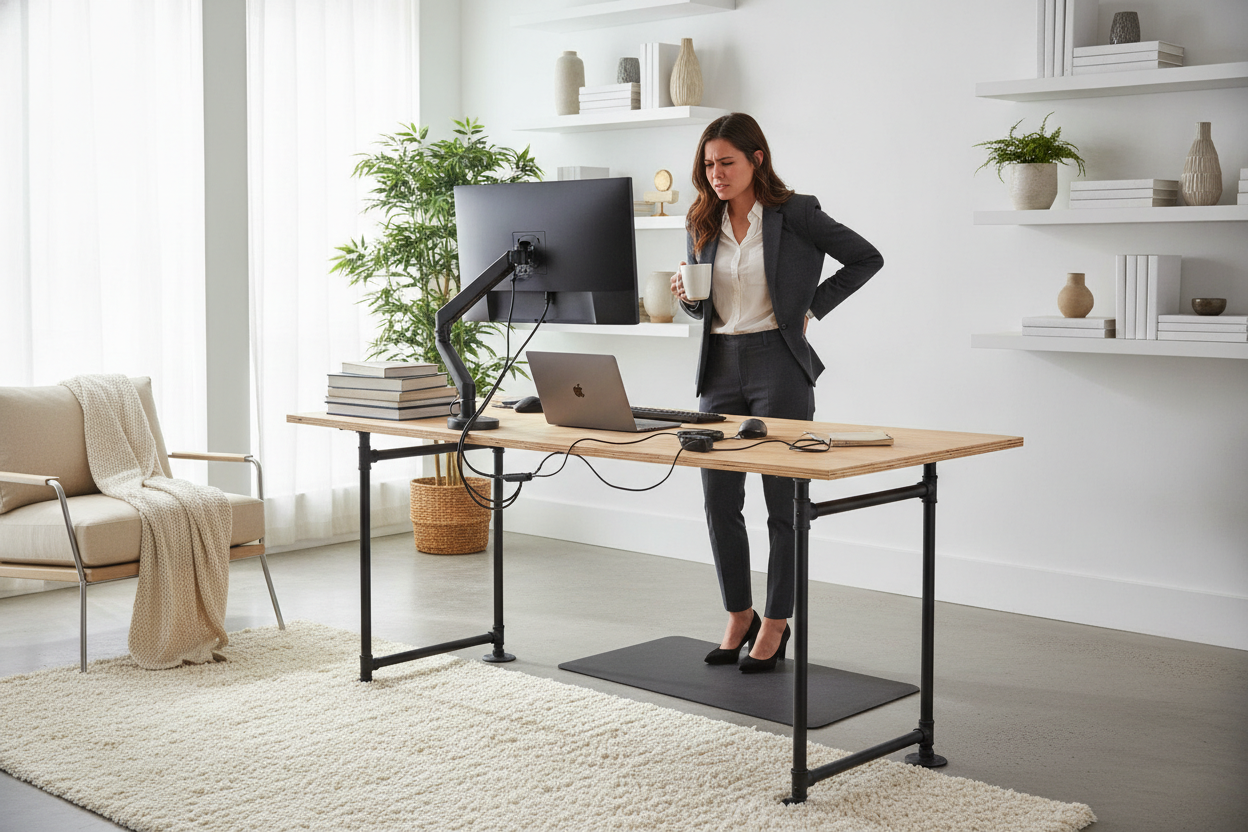 I Built a Pinterest Standing Desk (And Instantly Regretted It)