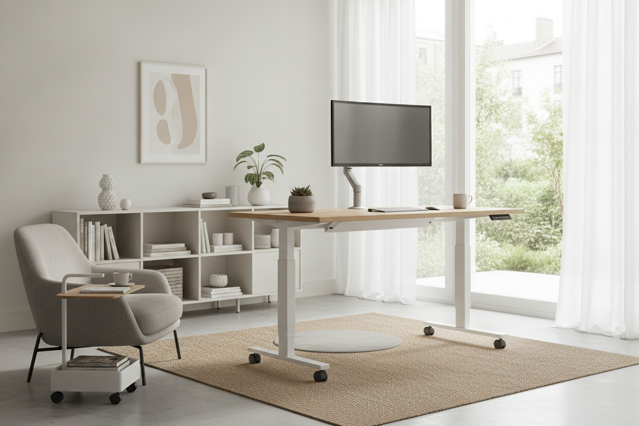 The Real Reason I Only Buy Standing Desks With Wheels