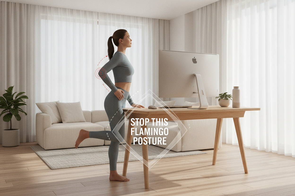 Stop Standing at a Desk Like a Flamingo (A Posture Check)