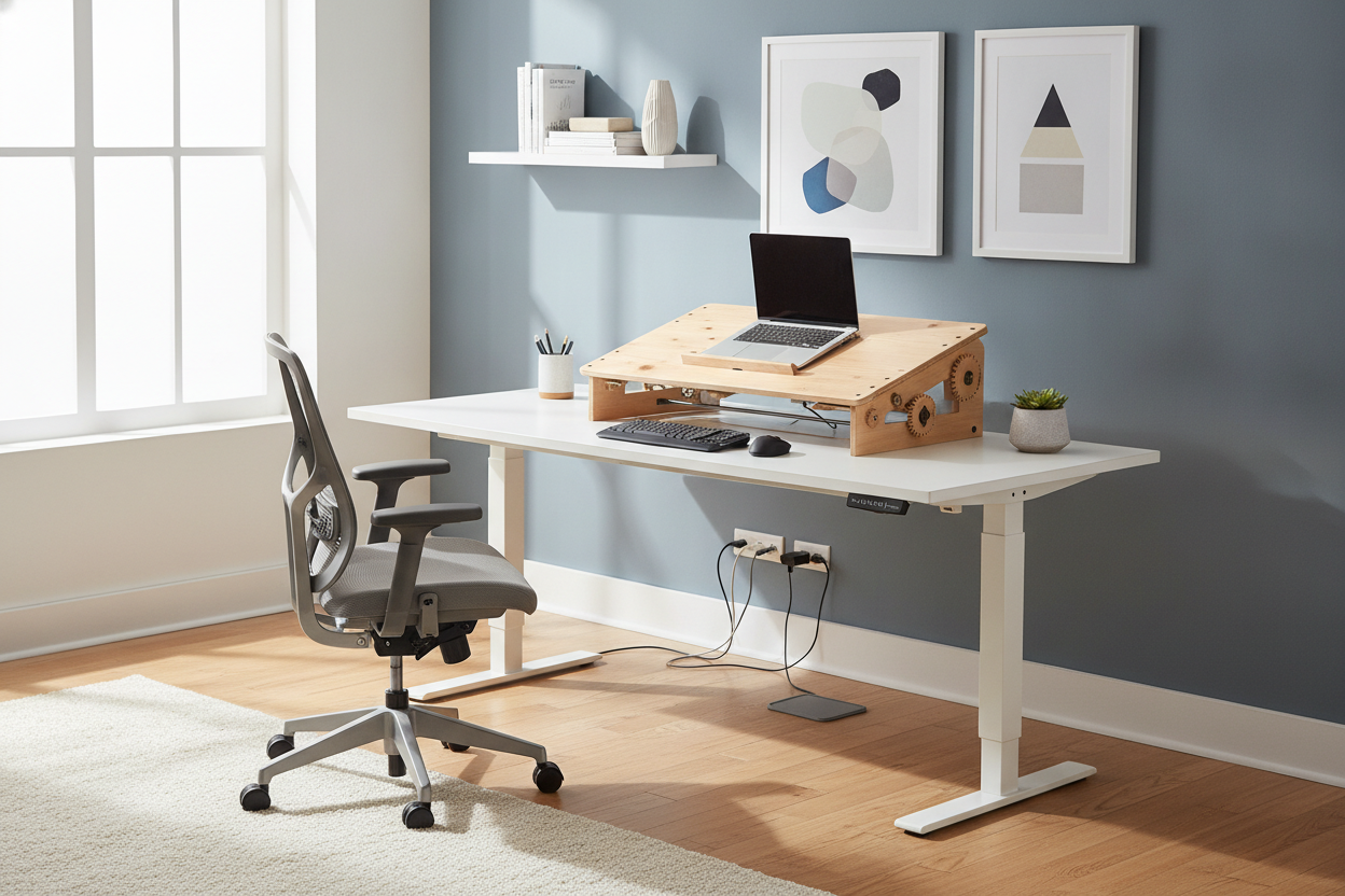 Don't Buy a Standing Desk Until You Try a Manual Desk Riser
