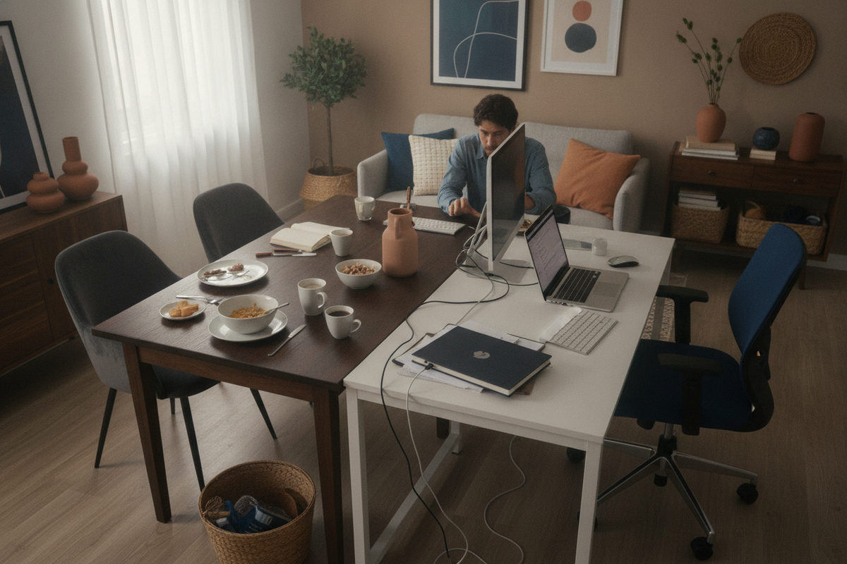Why Blending Your Tables and Desk Is a Terrible Layout Idea