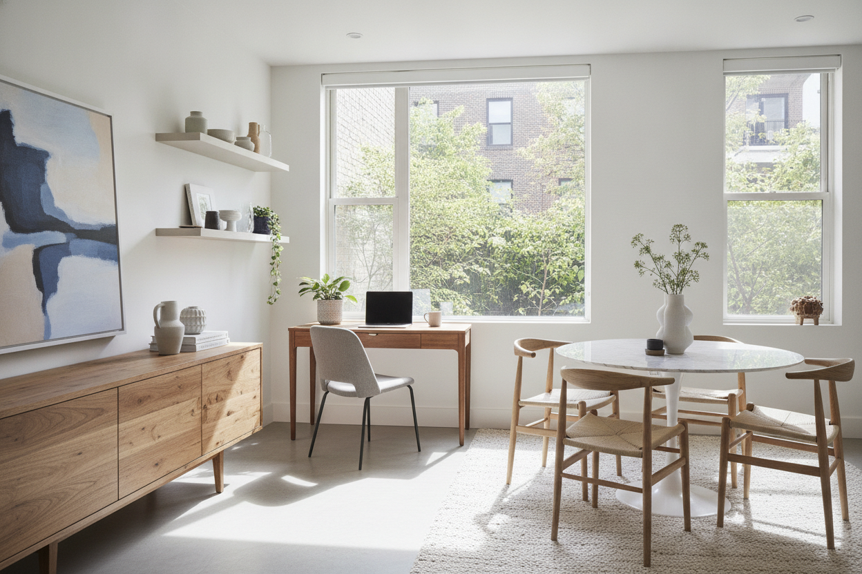 Stop Apologizing for Having a Desk in the Dining Room