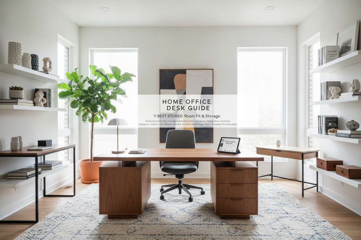 11 Best Stores to Buy Desks for Your Home Office: Room Fit & Storage Guide