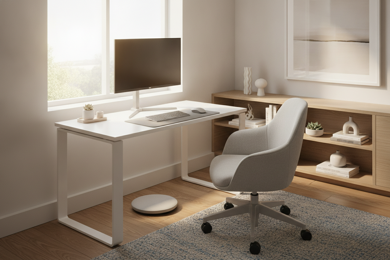 How to Set Up a 25 Inch High Desk for Better Posture and Compact Workspaces