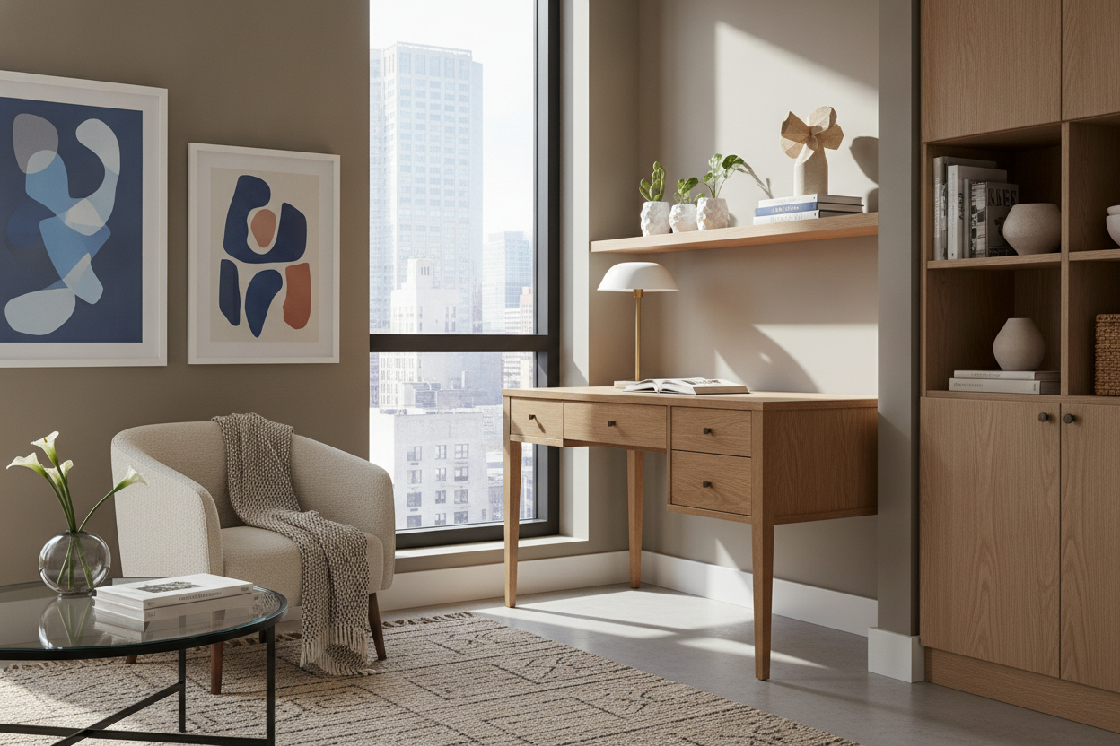 The 28 Inch Wide Desk with Drawers Guide: Small-Space Layouts, Storage Architecture, and Fit