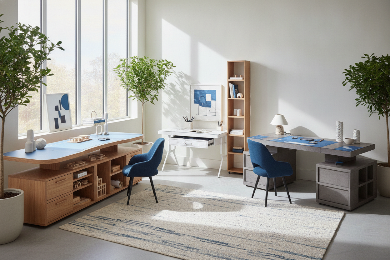 Home Office Desks Ideas: Design Blueprints, Surface Sizing, and Storage Architecture